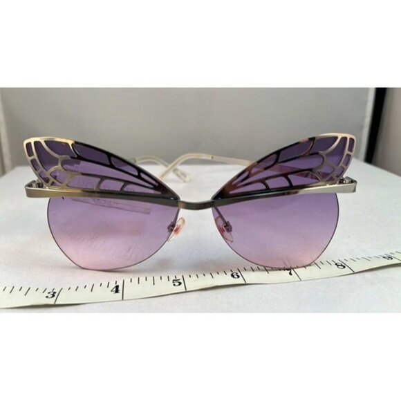 Betsey Johnson Accessories - Betsey Johnson Butterfly Queen Sunglasses/ NWT/Purple Ombre/charity sale